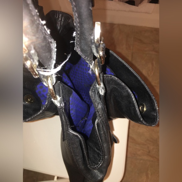 REBECCA MINKOFF: Soft Leather Satchel - Picture 13 of 13